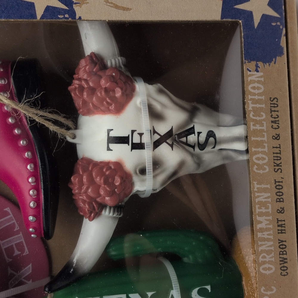 Home Sweet Texas 4pc Ornament Collection - Picture 5 of 6